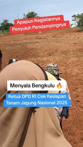 DPD RI, Kementan dan Dinas Tanaman Pangan Hortikultura dan Perkebunan Provinsi berkolaborasi dalam Gerakan Tanam Jagung Nasional 2025. @kementanri @PusluhtanRI  #fyp #dpdri #kementanri #dtphp #provinsibengkulu 