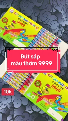 Bút sáp màu thơm 999 cho bé#tiktok #xuhuong #vairalvideo #butmauchobe #radio 