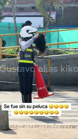 Se fue sin su peluca 🤣🤣#Relationship 