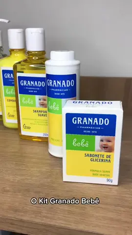 Proporcione um cuidado completo e delicado para o seu bebê com o Kit Banho Granado Bebê Tradicional. Esse kit exclusivo traz shampoo, condicionador, sabonete, talco, toalha e lenço umedecido, garantindo higiene, maciez e suavidade em todos os momentos do banho.  🔗 https://oferta.ink/3lbopqly #GranadoBebê #KitBanho #CuidadoDelicado #MamãeEBebê #HigieneDoBebê     