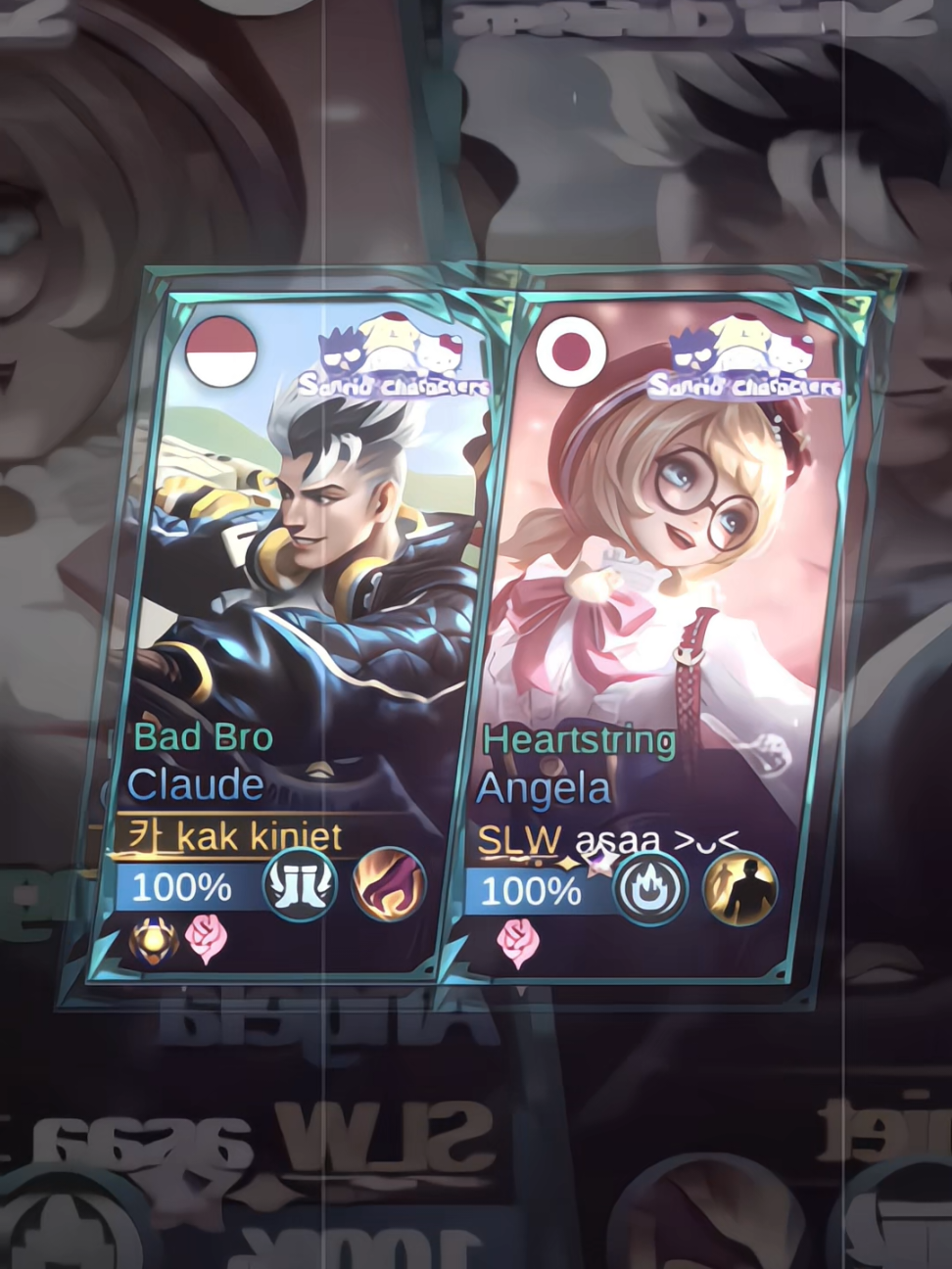 itu angela ngajak open war bang, bukan aku 😭😭  w/@Asa Slwly.  #4ethereal #mlbb #xvhere #marga7verse 