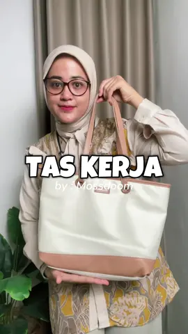 Rekomendasi tas kerja yang murah tapi kualitasnya oke bgtt @MOSSDOOM  #taskerja #totebag #taswanita #tasmurah #fashion 