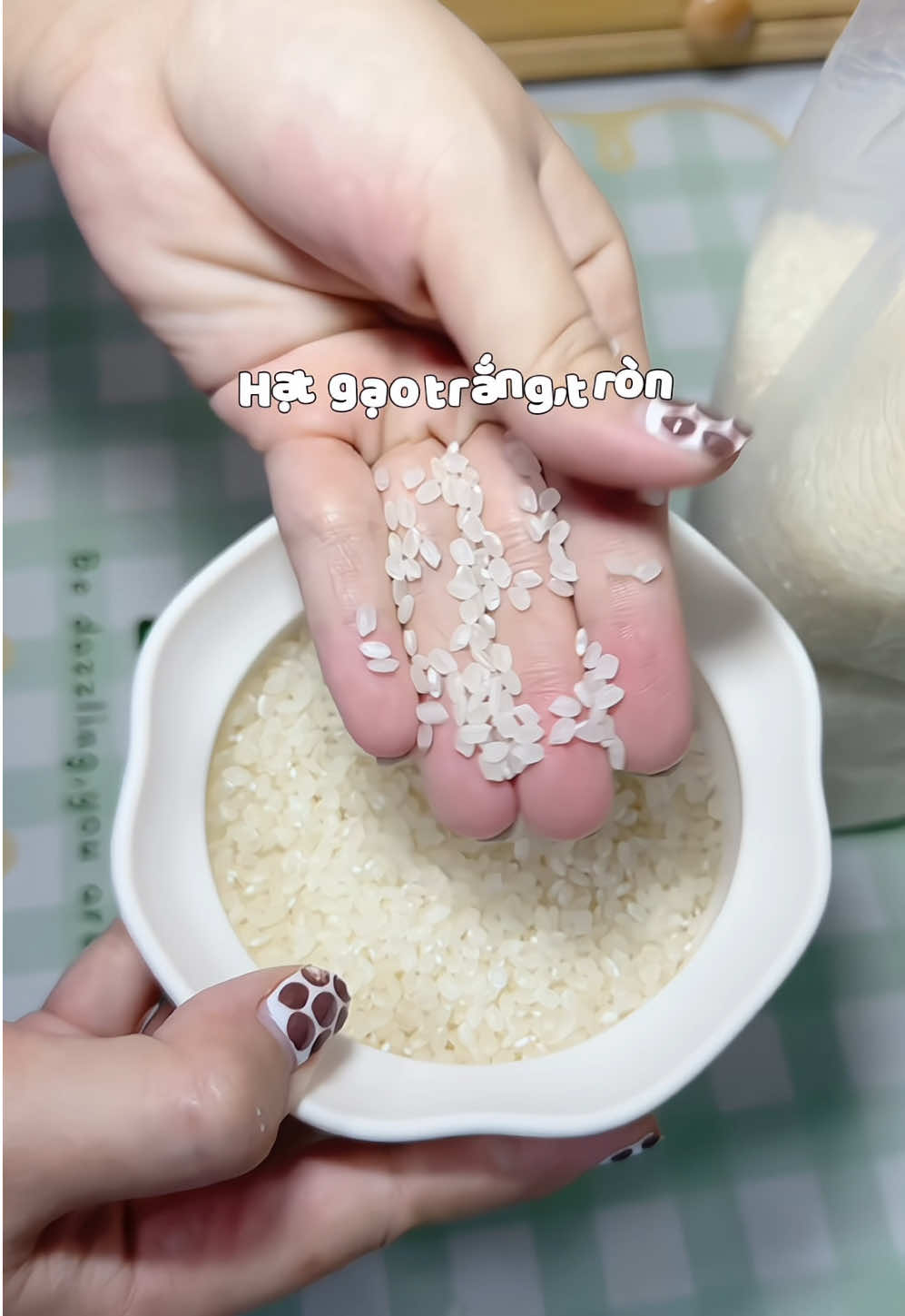 Con mới tập ăn dặm thì chọn gạo như thế nào mới phù hợp? #anpaso #gaoandamchobe #gaoandam #xhtt 