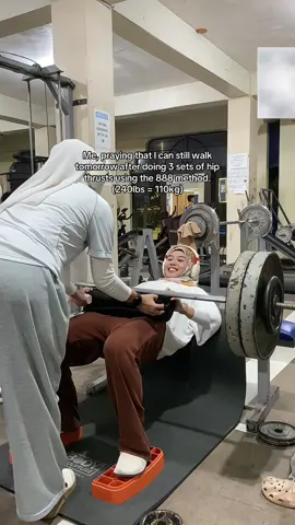 new pr huhu #fyp #gym #legday #hiptrust 