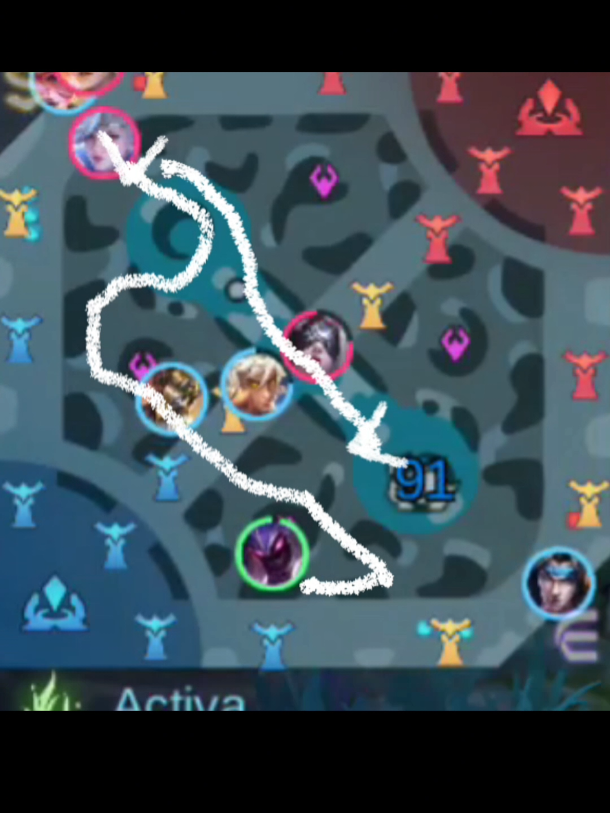 Bloquean Nana en Épico 💀 #MOBILELEGENDS #roamermlbb #junglamlbb #fyp #zekay @Wings Store 