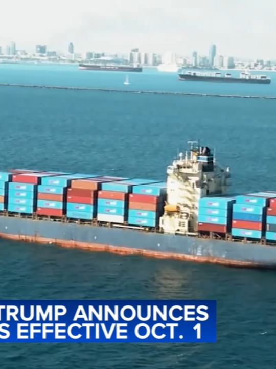 With people across the Chicago area already dealing with high food and gas prices, President Donald Trump is slapping new tariffs on drugs, trucks and furniture starting Oct. 1. #news #chicagonews #chicago #trump #tariffs