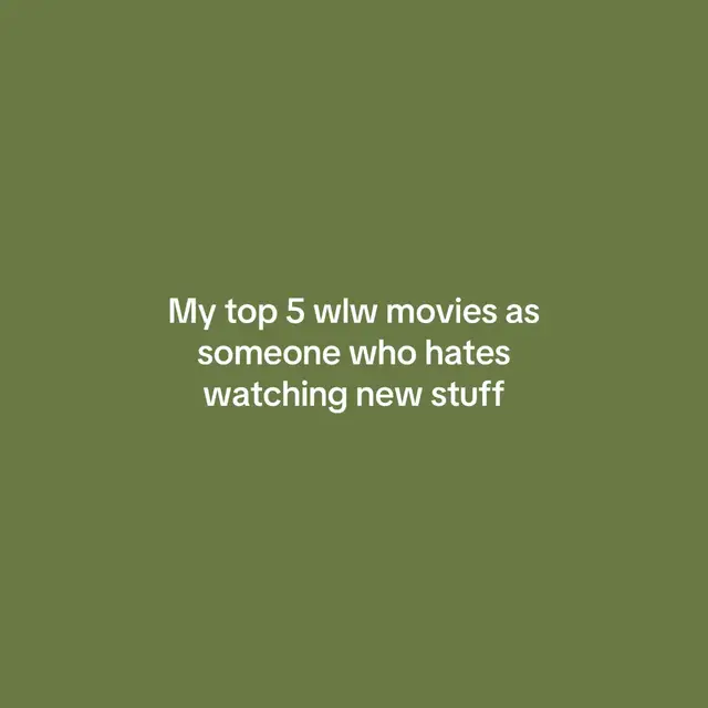 I would 100% recommend these movies i listed here #wlw #fyp #movierecommendation 