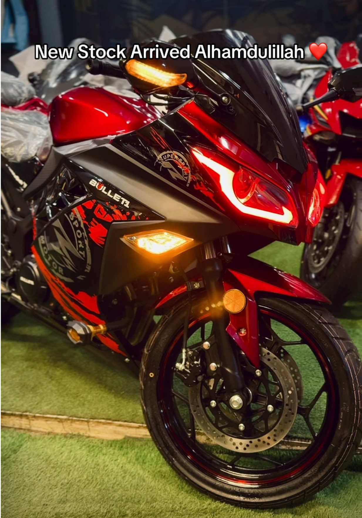 Alhamdulillah New Stock Arrived 😍 #sportsbike #heavybike #kawasaki #ninja 