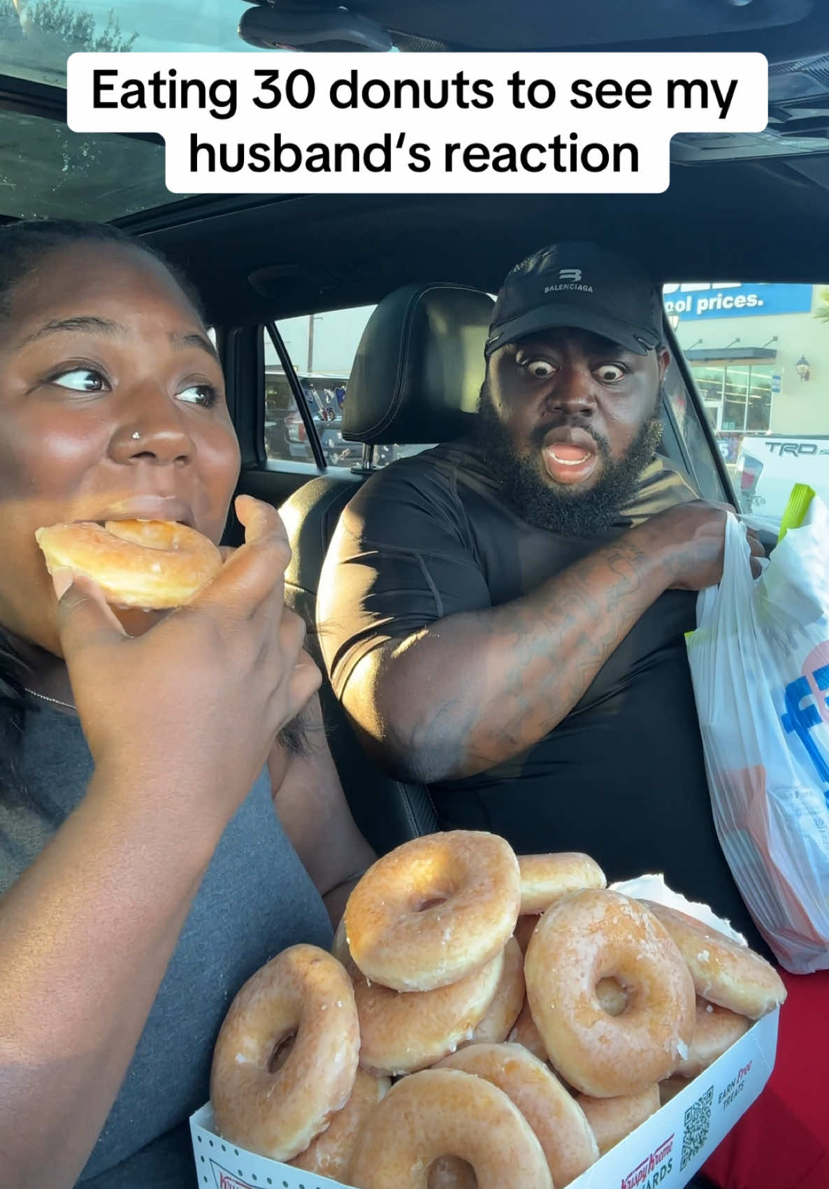 I need to hire some security for my food 🤣 #reaction #fyp #couplegoals #husbandwife #funny 