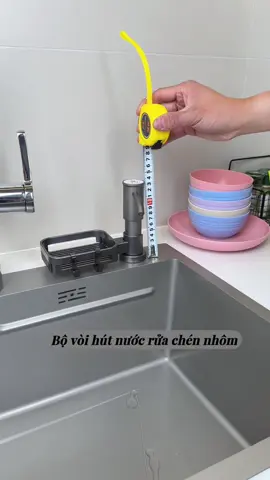 Bộ Vòi Hút Nước Rửa Chén Nâng Cấp,Chất Liệu Nhôm Anod Không Han Rỉ Kèm Dây Silicon Kèm Khay Và Không Khay .Tháo Lắp Đa Năng#dogiadungtienich #hot #thinhhanh #lenxuhuong #thinhhanhxuhuong #xuhuong #hottrend #thinhhanhtiktok #hottrendtiktok #xuhuongtiktok 