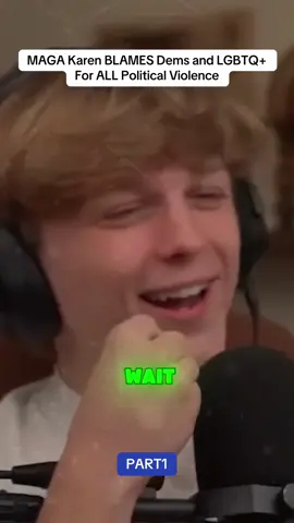 PART1: MAGA Karen BLAMES Dems and LGBTQ+ For ALL Political Violence#deanwithers #fyp #breaking #viralvideo #news 