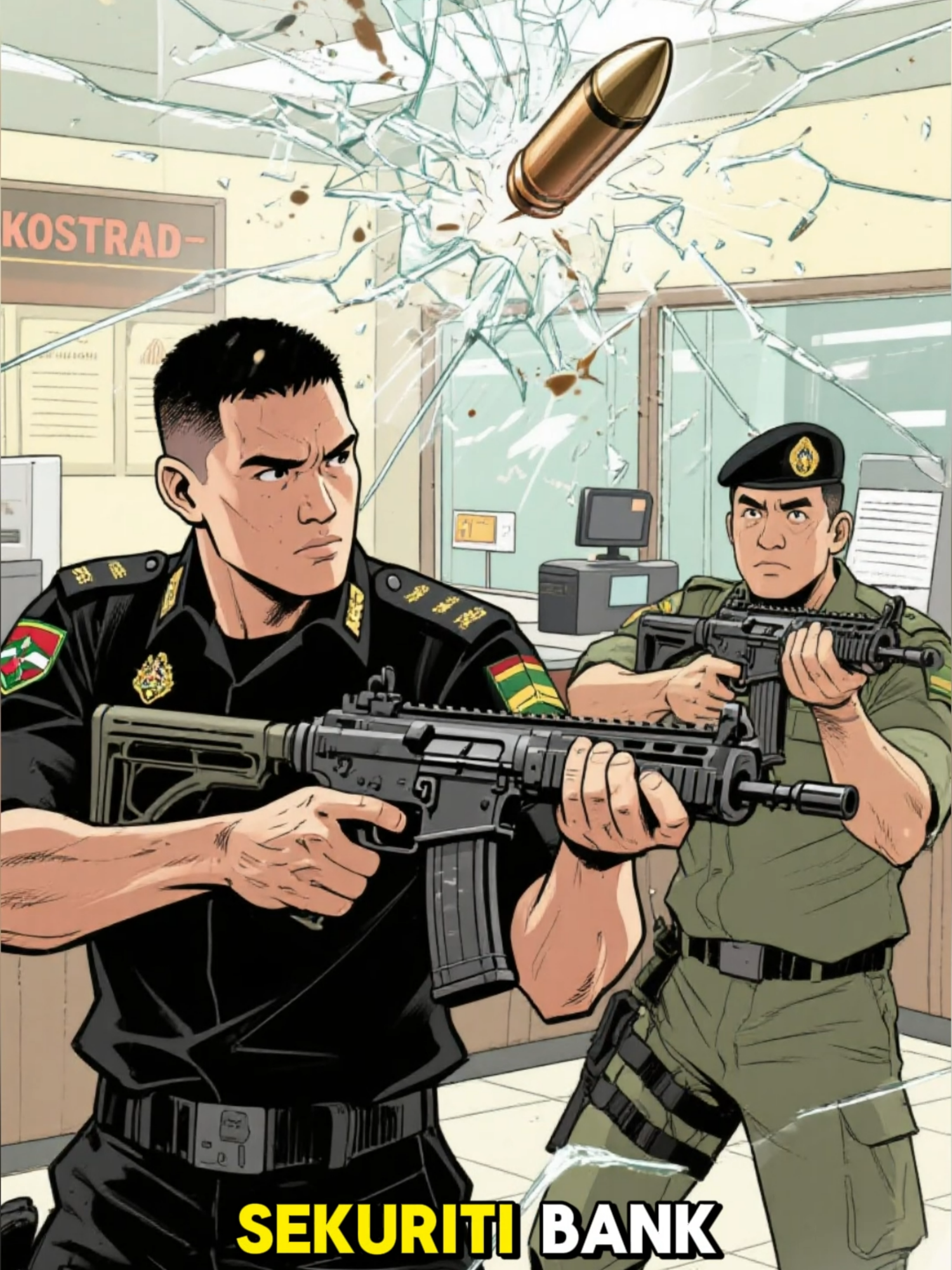 Sungguminasa, Gowa — Jumat (26/9/2025), suasana bank BRI mendadak mencekam ketika seorang oknum tentara, Praka SI, mengamuk hingga memberondong pos sekuriti. Ia sempat terlibat perebutan senjata api dengan Intel Kodim 1409/Gowa sebelum melepaskan tembakan. Hasil penyelidikan mengungkap fakta memilukan: Praka SI mengalami tekanan mental berat akibat jeratan utang dari judi online. Dari tangan pelaku, diamankan senapan serbu SS1 V1, 86 butir peluru, dan perlengkapan militer lainnya. Kasus ini jadi peringatan keras tentang bagaimana judi online menghancurkan mental, karier, bahkan nyawa orang lain. Mari kita jadikan tragedi ini pelajaran, agar tidak ada lagi korban berikutnya. #Gowa #SulawesiSelatan #BeritaKriminal #TrueCrime #Judol #Tentara #BreakingNews #IndonesiaCrime #FYP #ViralVideo #CapCut #Shorts #TikTokNews #WorldNews #StopScrolling #prajurit #soldier #bank #BRI #bankrakyatindonesia #nasabahbri #panik #tembak #senapan #senapanserbu #militer #pindad #SS1 #hutang #gayahidup #pemeriksaan #tragediindonesia