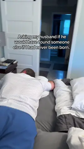 He’s too logical for his own good.🤣  #husbandandwife #soulmates #couplegoals #marriagehumor #couplehumor 