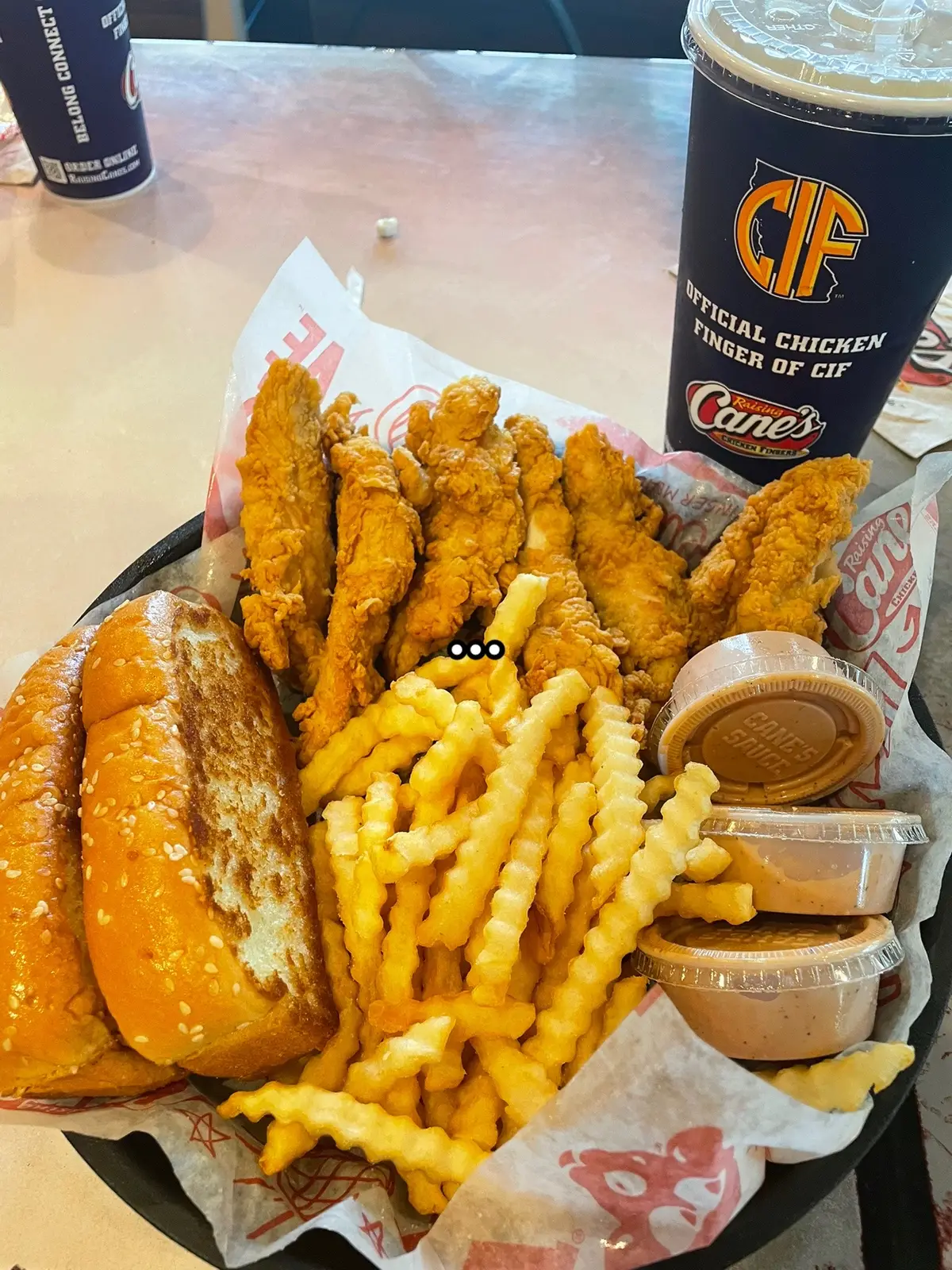 MY GODDD #canes #raisingcanes #bussin #munching #fypシ