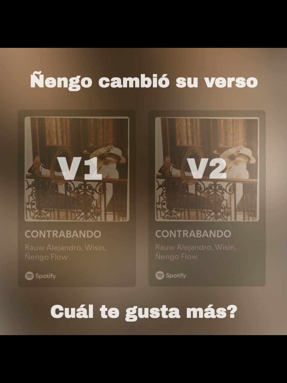 ÑENGO CAMBIÓ SU VERSO || @rauwalejandro @WISIN @Ñengo Flow ||  #rauwalejandro #contrabando #cosanuestracapítulo0 #reggaeton #parati 