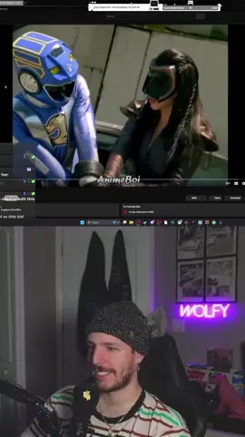 The Blue Power Ranger is always.... uh yeah #PowerRangers #fyp #gaming #funnyclips #twitchclips