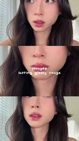 literally SO moisturizing omg !! 🩷 @JOOCYEE OFFICIAL @JOOCYEE US #lipgloss #kbeauty #koreanmakeup #joocyee #asianmakeup 