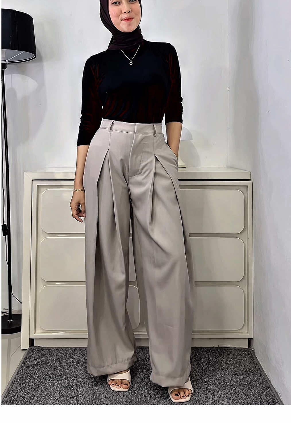 Loose pants di tb 150an no cut cut 🤪 #loosepants #kulothighwaist #kulotpants 