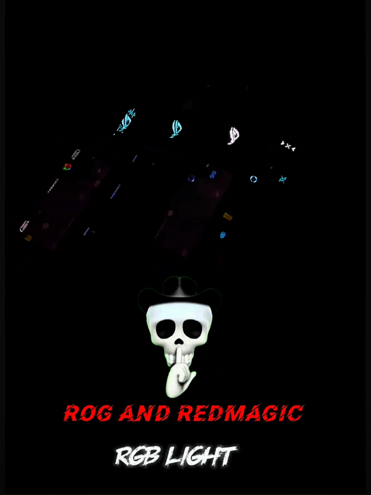 most gaming phone in the world🥶🌎 Rog and redmagic 😱💀#gaming #rog #redmagic #shorts #ytshorts 