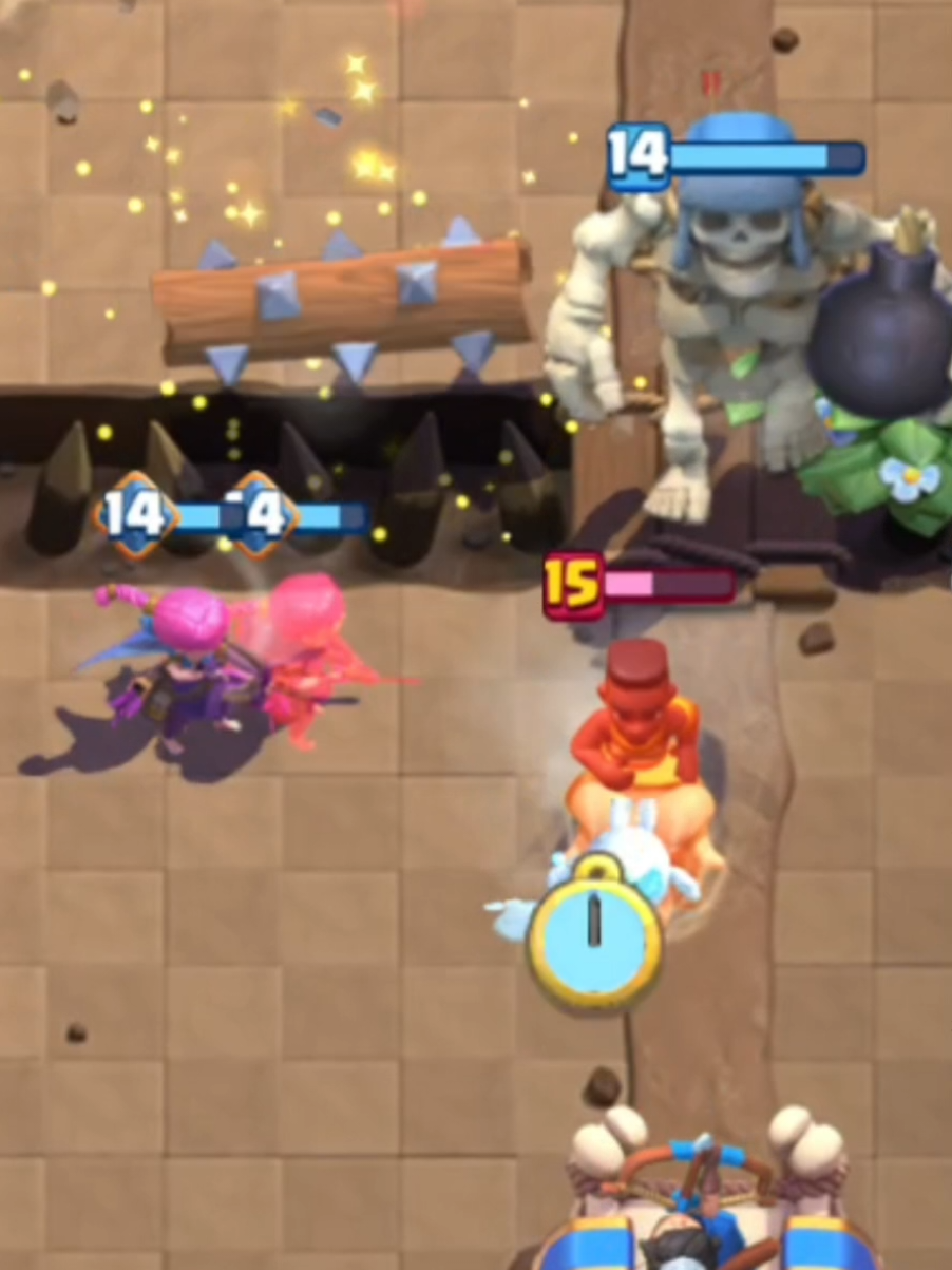Quando a pressa é o inimigo final. #clashroyale #fyp 