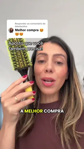 Respondendo a @bibelezinha #achadinhos #escovasecadora #escovadecabelo #babyliss 