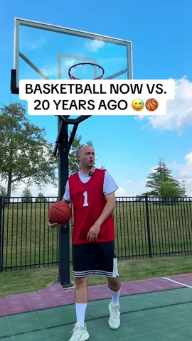 Basketball 20 years ago vs. now 😅 #basketball 