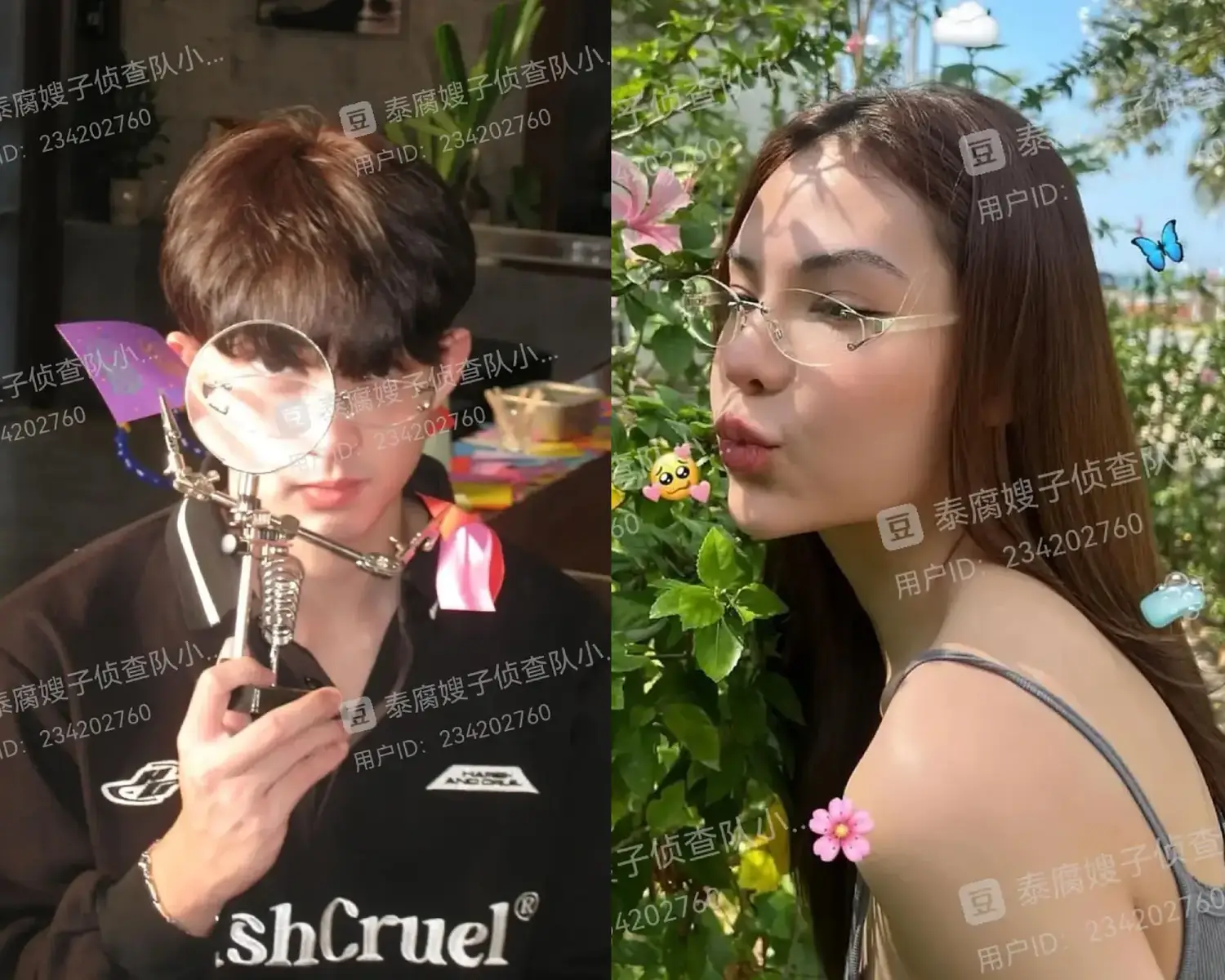 Sonya immediately hid/deleted all the related photos when she was discovered. Sonya has a boyfriend, too! And they're throwing a lot of hate at Lookmhee, saying that she doesn't respect their ship and that she's in a relationship #Imsy #sonya #sonyasaranphat #garfield @sonya 