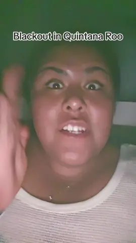 My first blackout. 🥲 #cancun #rivieramaya #quintanaroo #blackout 