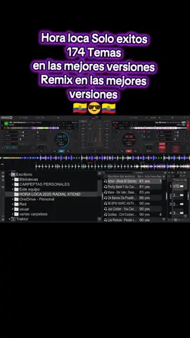 Hora loca Solo éxitos  #horalocafiestas #horaloca #radiodjs #djsecuatorianos😎🎧🎶 #djs 