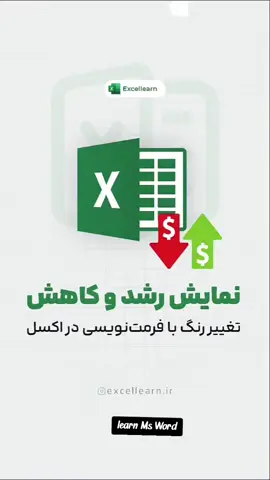 در این آموزش کاربردی یاد می‌گیرید که چگونه با استفاده از فرمت‌نویسی شرطی (Custom Number Formatting) در اکسل، اعداد مثبت را به‌صورت سبز و اعداد منفی را قرمز نمایش دهید. این تکنیک بدون نیاز به فرمول‌نویسی یا استفاده از Conditional Formatting انجام می‌شود و ظاهر داده‌های شما را حرفه‌ای‌تر و خواناتر می‌کند. اگر به زیباسازی و بهینه‌سازی گزارش‌های اکسل علاقه‌مند هستید، این آموزش برای شماست! #آموزش_اکسل  #فرمت_نویسی_اکسل  #اکسل_پیشرفته  #ترفند_اکسل  #ExcelTips         @Maede Kazemi 