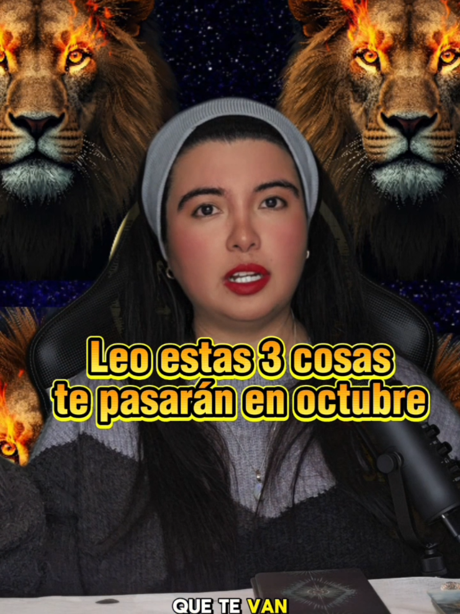 leo OCTUBRE 2025: Estas 3 cosas te pasarán 🔮 TE LEO EL TAROT #Leo #TarotLeo #LeoOctubre #PredicciónLeo #TarotOctubre 