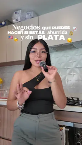 Si estás aburrida y sin plata estos son los negocios que puedes hacer🔥 Info ℹ️ gratis en el link de mi perfil #marketingdigital #negociosdigitales