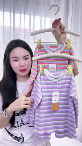 Set kẻ tay dài thu đông cho bé yêu #comimobaby #thoitrangchobeyeu 