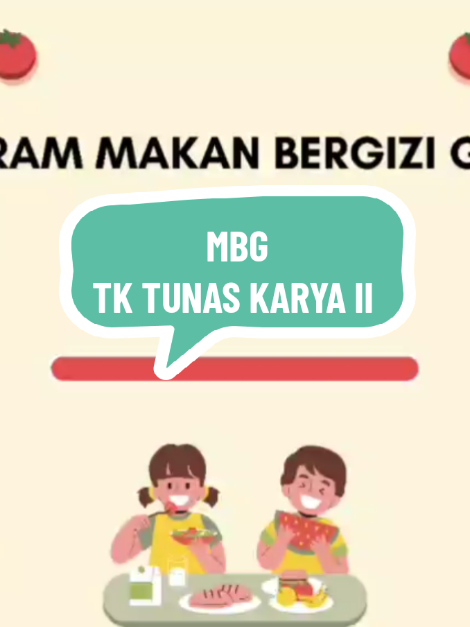 Kegiatan MBG di TUNAS KARYA II #badangizinasional #BGN #mbg #makanbergizigratis #stophoax 