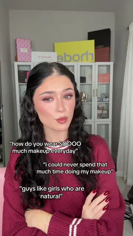 like if your just mad you suck at makeup say that then…