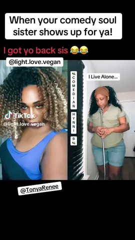 Thanks sis… @Tonya Renee #hynnib #funnysisters #comedianhynnib #sistassupportingsistas 