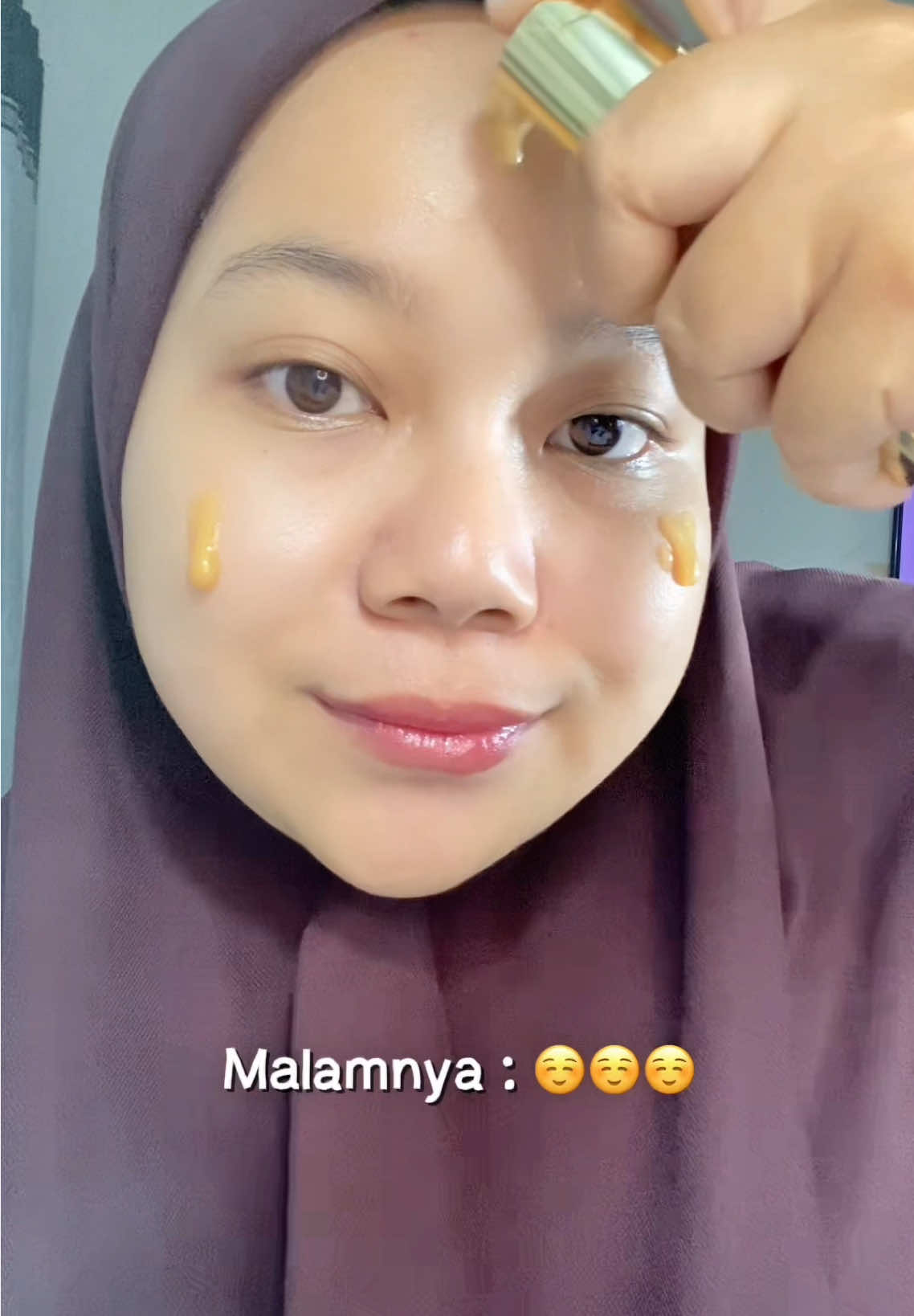 Malemnya pakai Gold Serum, paginya plumpy dan cerah✨ @msglow.beauty #MSGlowbeauty #skincare #goldserummsglow #serum #goldserum 