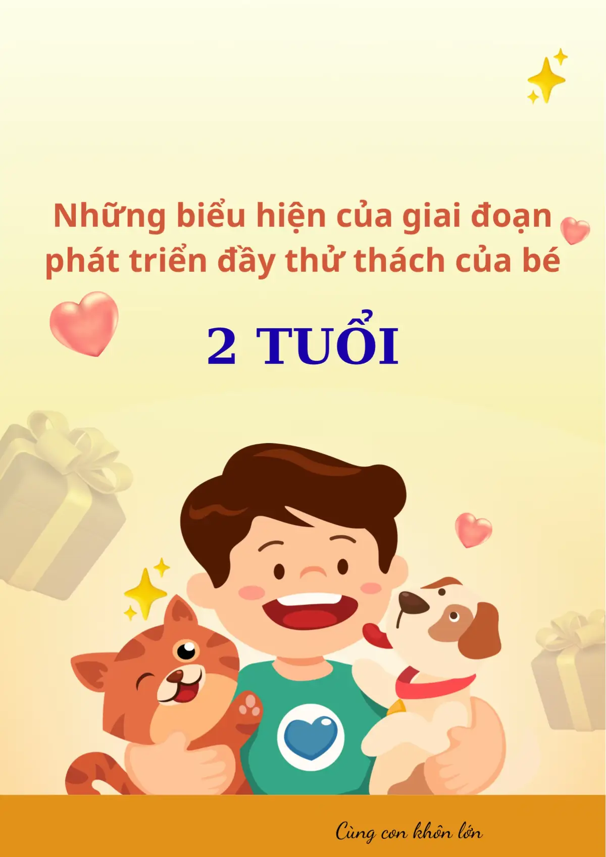 Khủng hoảng tuổi lên 2 ở trẻ 👶🧠(hay còn gọi là 