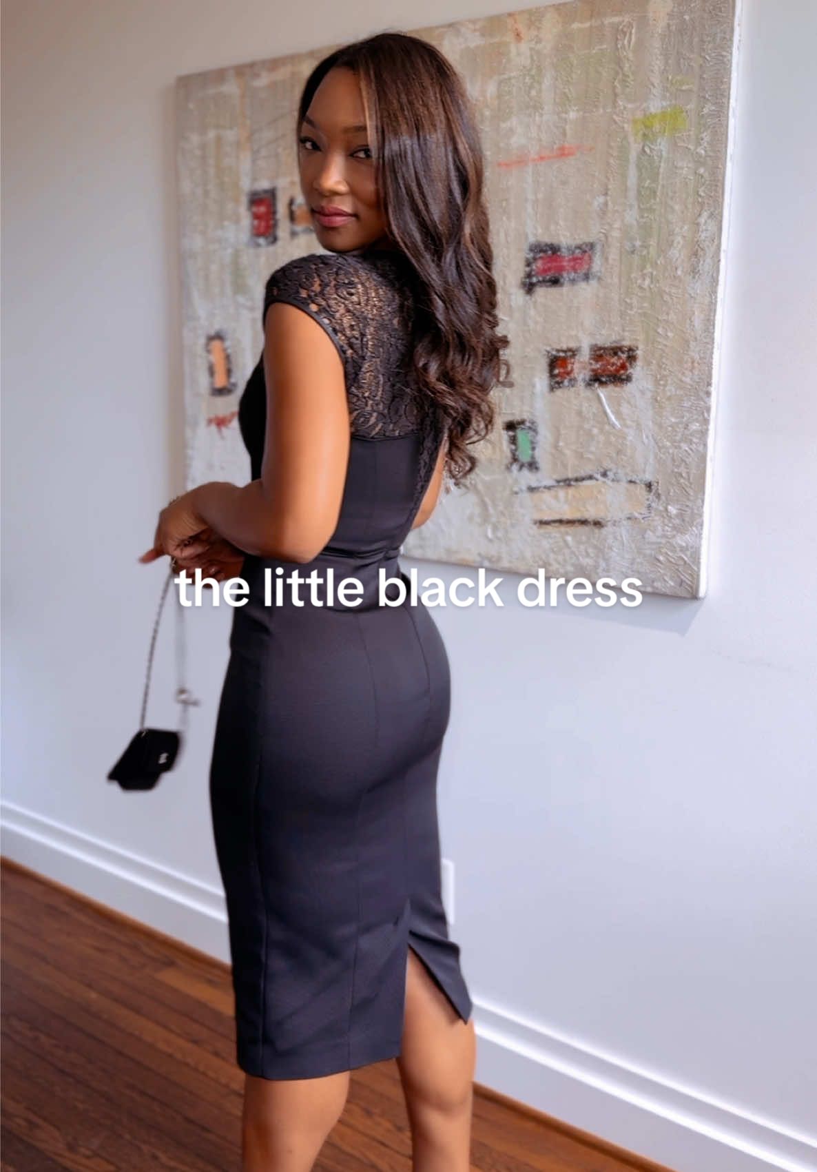 my lucky LBD #styleinspo #littleblackdress #weddingguest #grwm 
