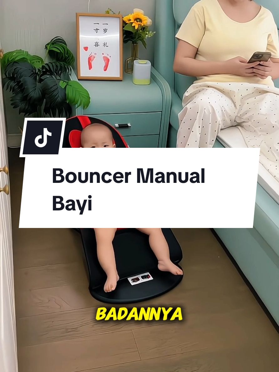 Bouncer baby newborn #bouncerbayi #babybouncer #bouncermanual #kursiayunanbayi #gajiansale 