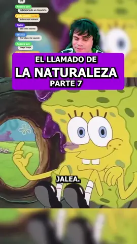 Se me antoja la jalea de medusas 😋🪼 #BobEsponja #ElLlamadoDeLaNaturaleza #Nickelodeon #VideosDeReaccion #HumorAnimado
