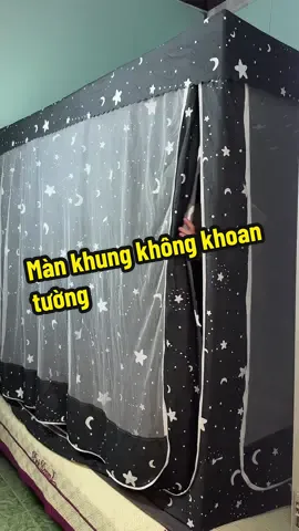 Màn khung không khoan tường tiện lợi#trinhlunglinh3 #mankhungkhongkhoantuong #xuhuongtiktok 