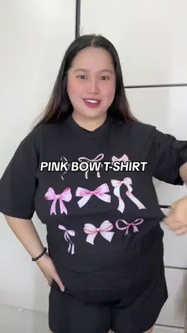Korean Pink Bow Cotton T-Shirt #tshirt #cottontshirt #tshirtforwomen #pinkbowtshirt 
