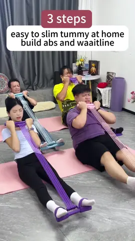 Let me introduce you to a great piece ofsports equipment -this latest foot-pedalresistance band. It is detachable andadjustable, and when used withaccessories, it can turn one exercisedevice into three fitness tools. It's verypractical and more than enough for yourdaily workouts.c c c#pulley #Fitness#exercise #homeworkout #pedal