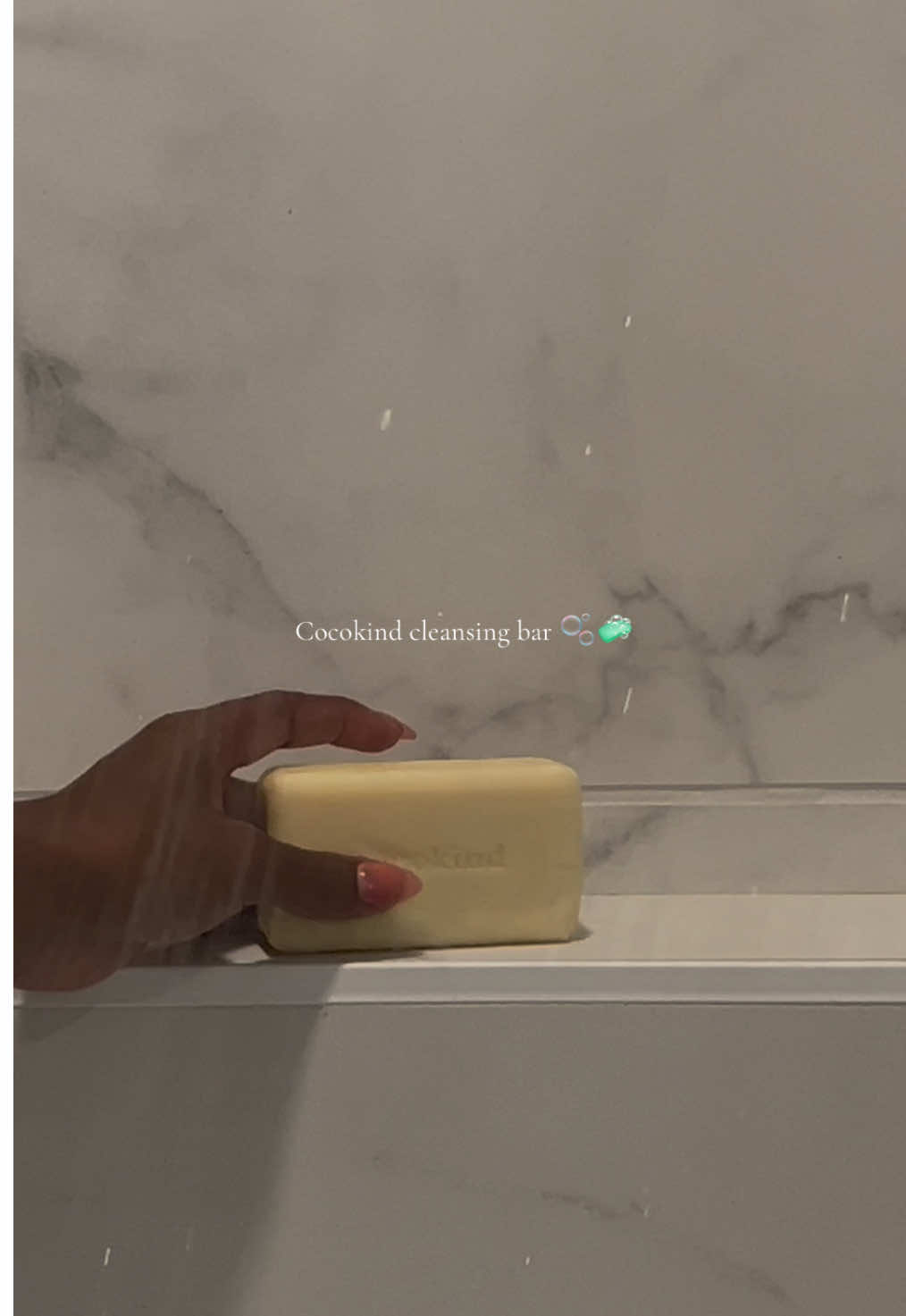 Been loving @cocokind new cleansing bar 🫧 #skincareroutine #ugccreator #ugc #contentcreator #showerroutine 
