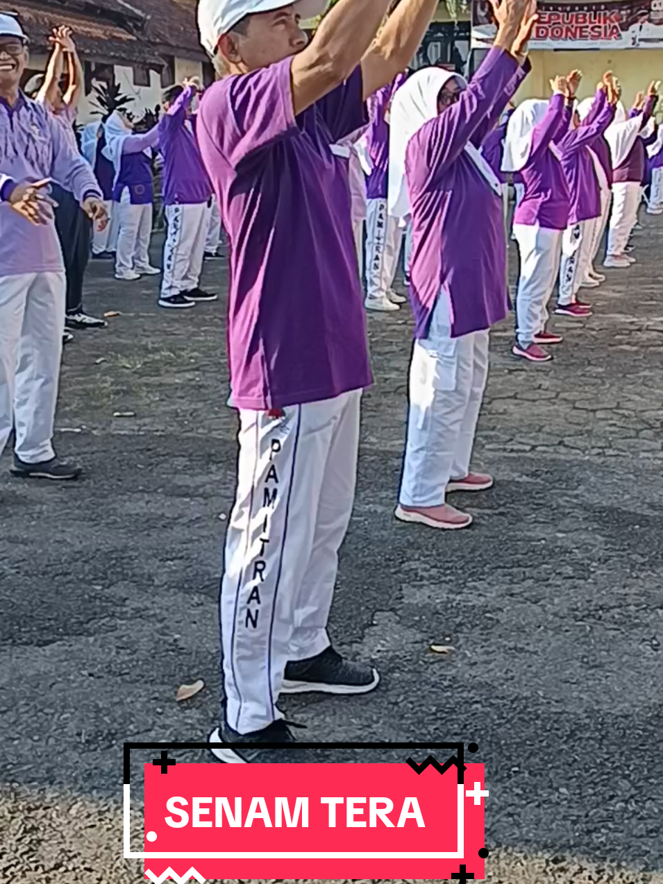 #ikuti senam pernafasan #STI.Indonesia .  # Lansia sehat. Lansia  bahagia. 