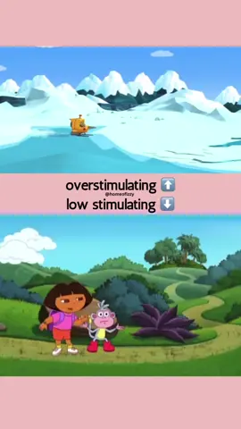 Overstimulating vs Low Stimulating Toddler Shows👶📺  The difference is HUGE. When you see the difference is truly does change everything!!  #lowstimulatingshows #lowstimulation #toddlerscreentime #toddlershows #overstimulatingshows 