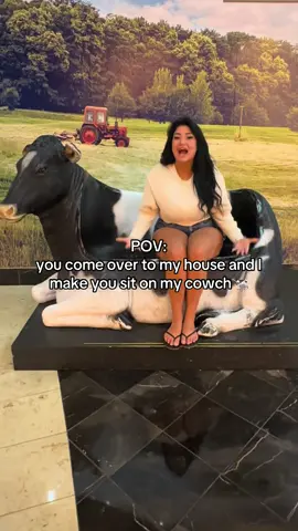 I was very excited about this #cowch #cow #couch