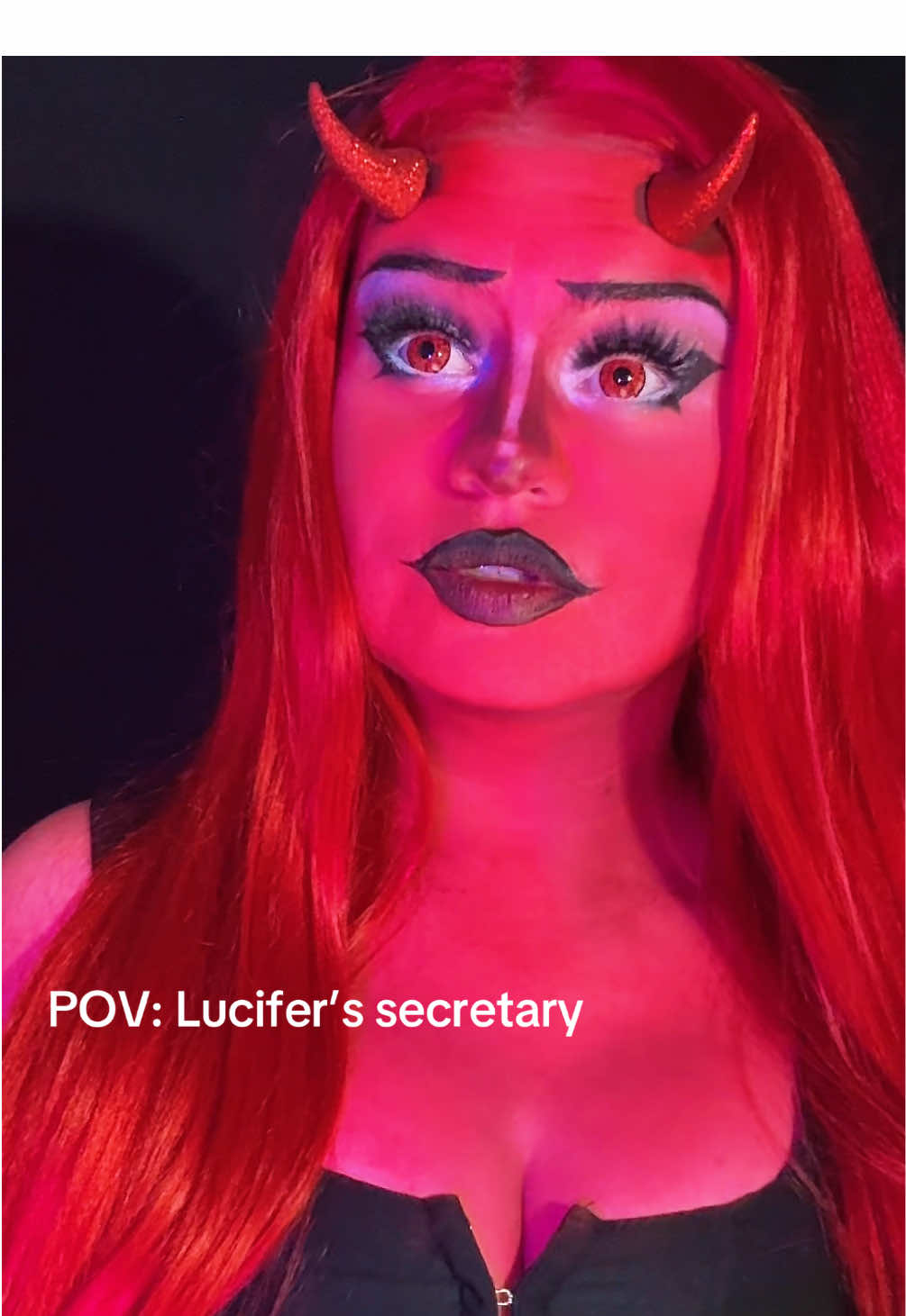 Pov: luci’s secretary at a hellish brunch. #oc #hazbinhotel 