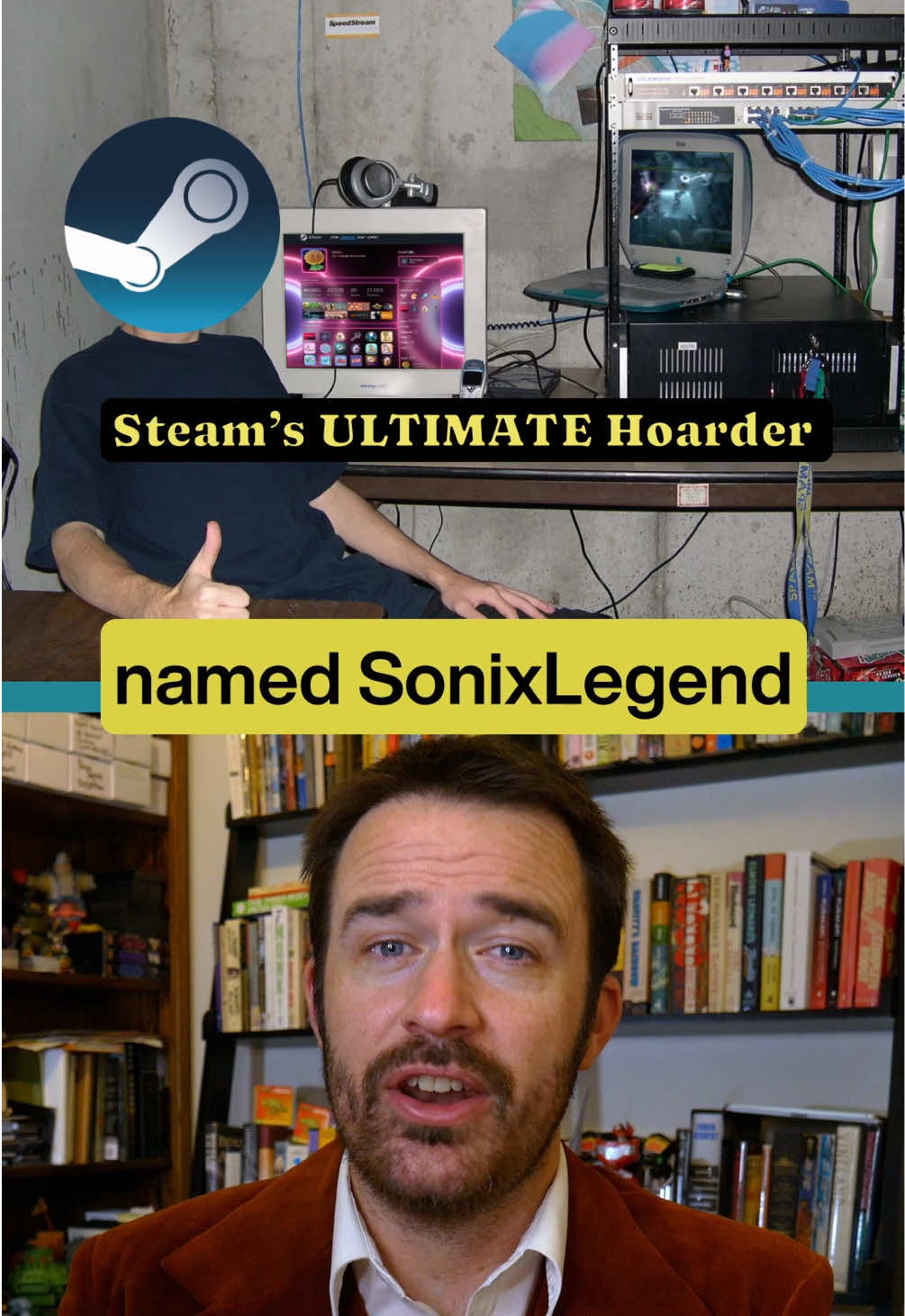 The First Person EVER To Collect This Steam Badge  #gamingtiktok #gamertok #steam #fyp 
